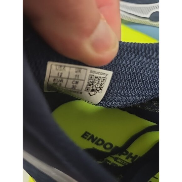 Saucony Men's Endorphin Pro 4 S20939-222 Elite Running Shoe Navy Citron Size 12M - Picture 3 of 8